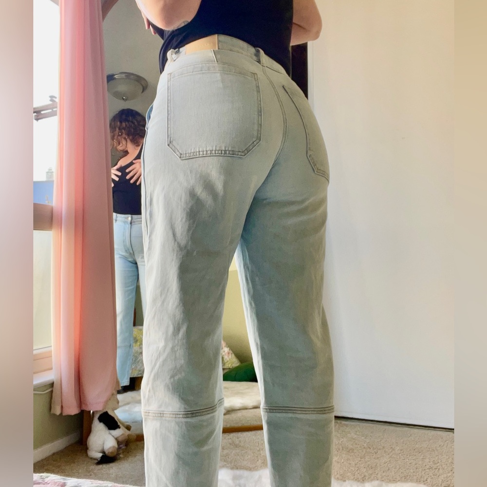 Everlane Utility Barrel Pant in Denim Fog. Brand new!